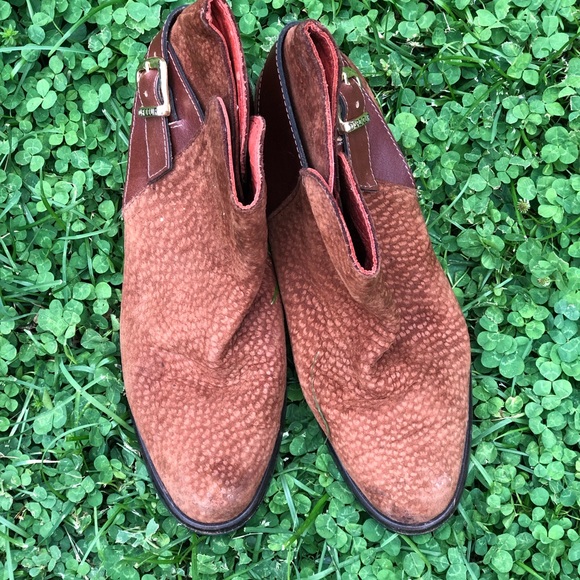 Dark Cuir booties 39 🔥🔥DEAL - Picture 2 of 2